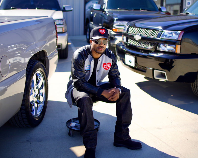 J. Anthony with truck